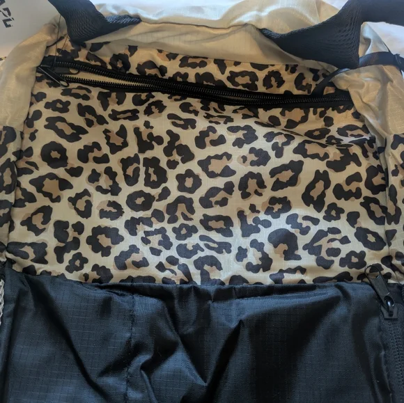 APL Leopard Print Packable Travel Backpack - Picture 8 of 10